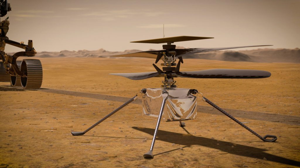 ingenuity helicopter on mars