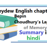 Bepin Choudhurys Lapse of Memory summary in hindi
