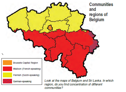 communities and regions of Belgium